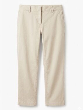 Nautica Stone Khaki Stretch Chino Capri Pants - Size 6